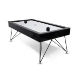 Lux Black Krom Air Hockey - Görsel 2